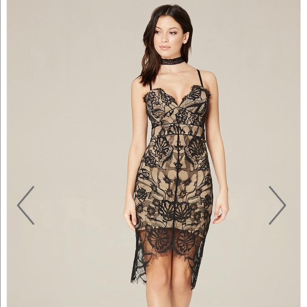NEW WITH TAGS BEBE LACE DRESS